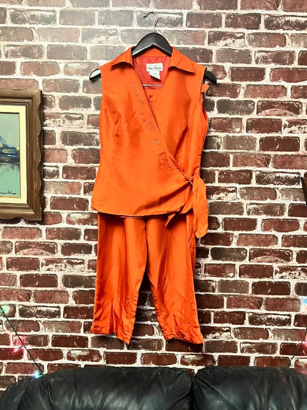 Ultra Dress New York 100% Silk 2-Piece Set